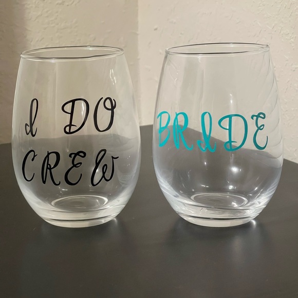 Hand made customizable wine glasses. - Picture 3 of 4
